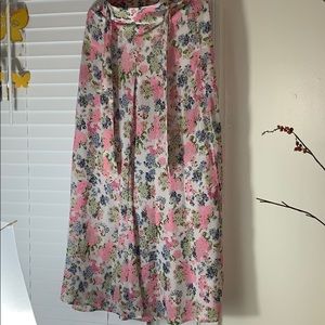 Printed pants, shear material